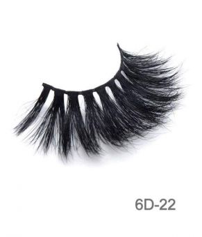 6D Mink Eyelash Cruelty Free Soft Fluffy Mink Eyelashes 25 mm Real Mink with packaging [EL-03]