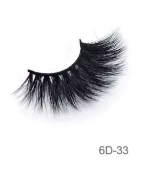6D Mink Eyelash Cruelty Free Soft Fluffy Mink Eyelashes 25 mm Real Mink with packaging [EL-05]