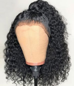 Rilich Hair Pre-Plucked Loose Curly 13×6 HD Lace Front Virgin Human Hair Wigs With Baby Hairs TR091