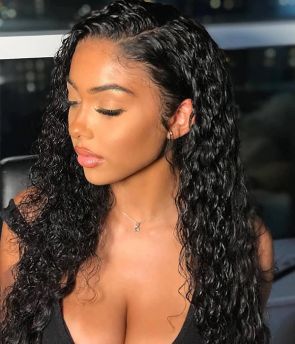 Rilich Hair Virgin Human Hair Wigs Tiny Curly 13×4 HD Lace Front Wigs With Baby Hairs TR157