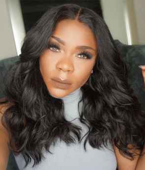 Rilich Hair 4x4 Silk Base Full Lace Wigs Soft Virgin Hair Short Wavy Bob TR036