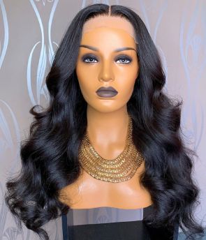 Rilich Hair Brazilian Virgin Hair Body Wave 13×4 HD Lace Front Human Hair Wigs With Baby Hairs TR189