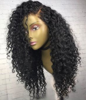 Rilich Hair 100% Human Hair Curly 5×5 HD Lace Front Wigs Glueless Human Hair With Baby Hair TR190
