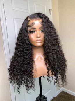 Burmese Curly Texture 13x6 HD Lace Frontal Wig – Natural Volume & Realistic Layers  RL010