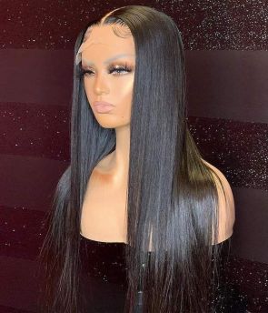 Rilich Hair 5×5 HD Lace Virgin Hair Silky Straight Human Hair Wigs TR135