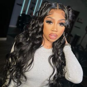 Rilich Hair Summer Cute  Loose wave 13×4 HD Lace Front Wigs Virgin Human Hair TR005